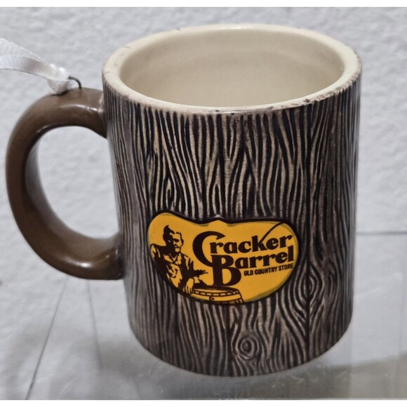 Cracker Barrel Christmas Ornaments 6 Pc Lot Pancakes Syrup Butter Coffee Biscuit - Picture 2 of 7